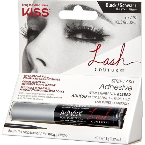 Kiss KISS Klej do rzęs Lash Couture - czarny 5g