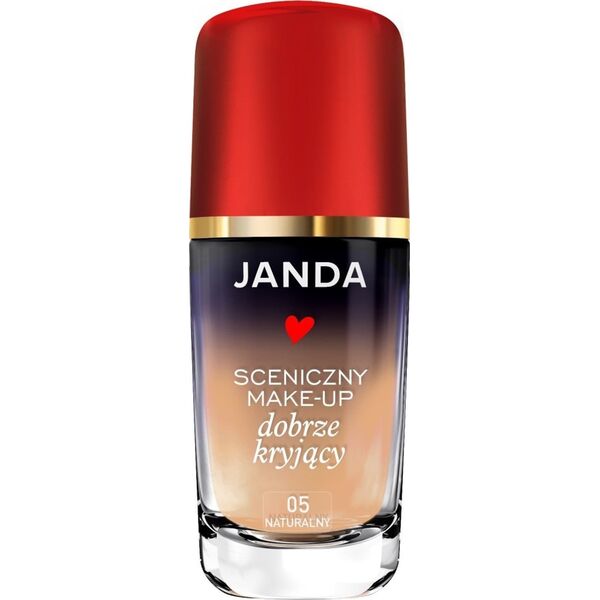 Janda Make-Up Sceniczny dobrze kryjący nr 05 naturalny 30ml