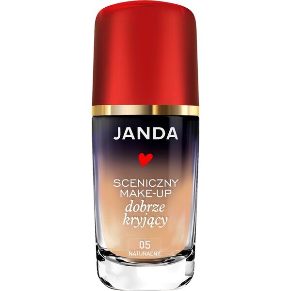 Janda Make-Up Sceniczny dobrze kryjący nr 05 naturalny 30ml