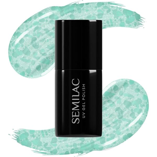 Semilac SEMILAC Lakier Hybrydowy495 Mint Glacier 7 ml