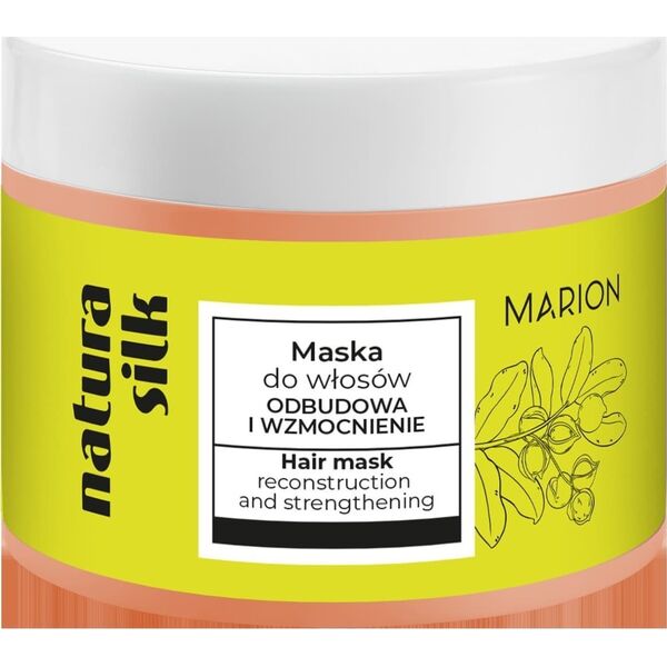 Marion MARION Natura Silk Maska do włosów odbudowa i wzmocnienie 300 ml