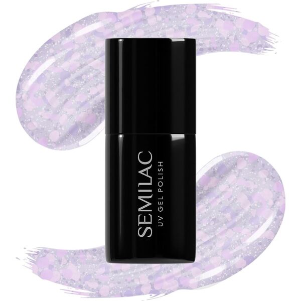 Semilac SEMILAC Lakier hybrydowy 492 Icy Lavender Bliss 7 ml