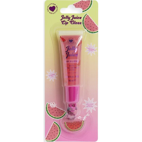 MAKE UP REVOLUTION I HEART REVOLUTION Jelly Juice Błyszczyk do ust - Watermelon 10 ml