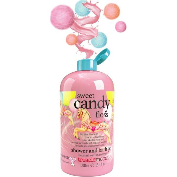 Milton TREACLEMOON Sweet Candy Floss Żel i płyn do kąpieli 500 ml
