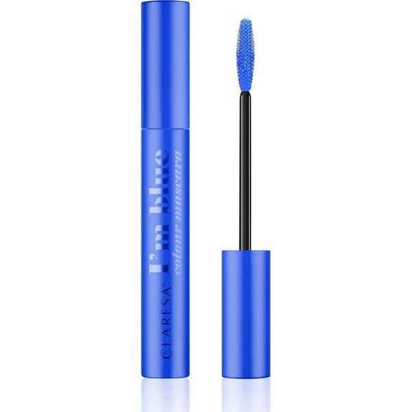 Claresa CLARESA I`m Blue Tusz do rzęs niebieski silikonowa szczotka 10 g