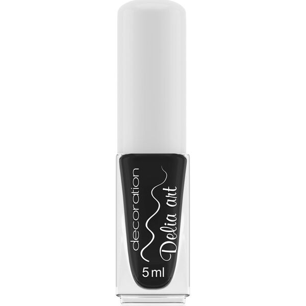 Delia DELIA Art Lakier do zdobień czarny 5 ml