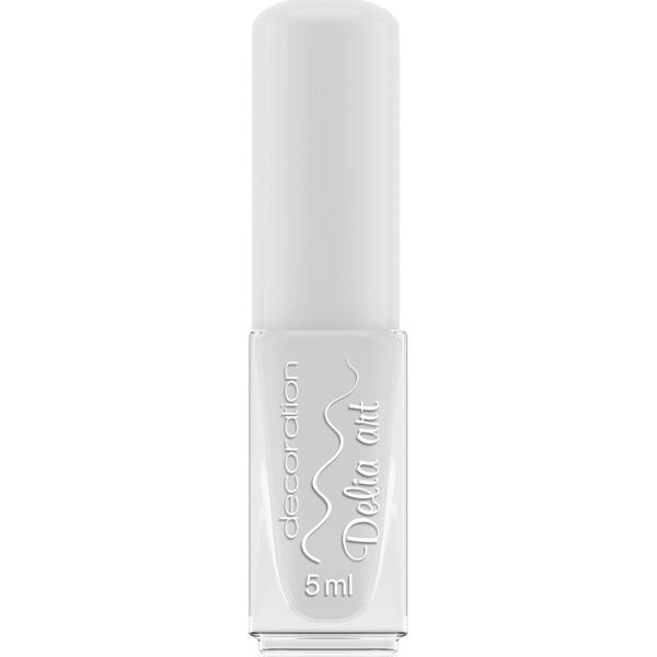 Delia DELIA Art Lakier do zdobień biały 5 ml