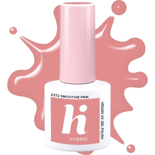 Hi Hybrid HI HYBRID Lakier hybrydowy 372 Smoothie Pink 5 ml