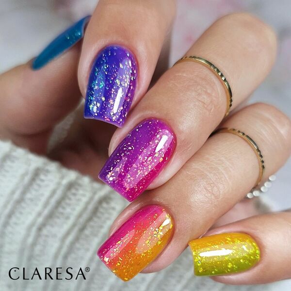 Claresa CLARESA Rainbow Jello Base Baza hybrydowa - Yellow 5 g