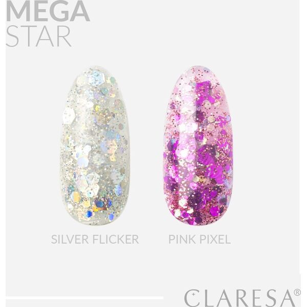 Claresa CLARESA N Żel do zdobień - Megastar Pink Pixel 10 g