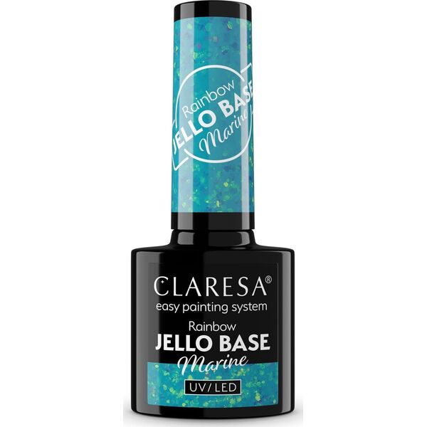 Claresa CLARESA Rainbow Jello Base Baza hybrydowa - Marine 5 g