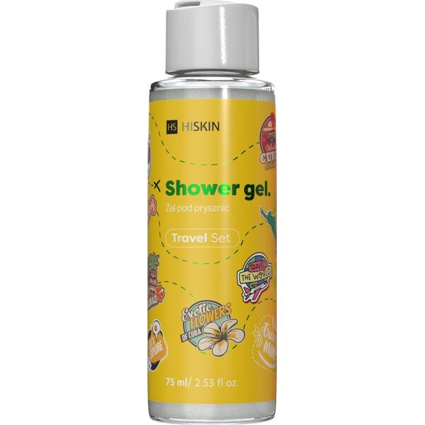 HiSkin HISKIN Travel Set Żel pod prysznic 75 ml