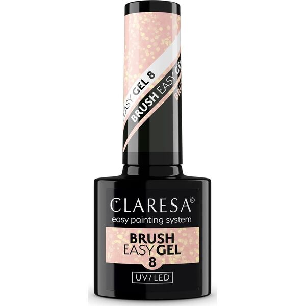 Claresa CLARESA N Brush Easy Gel nr 8 - 5 g