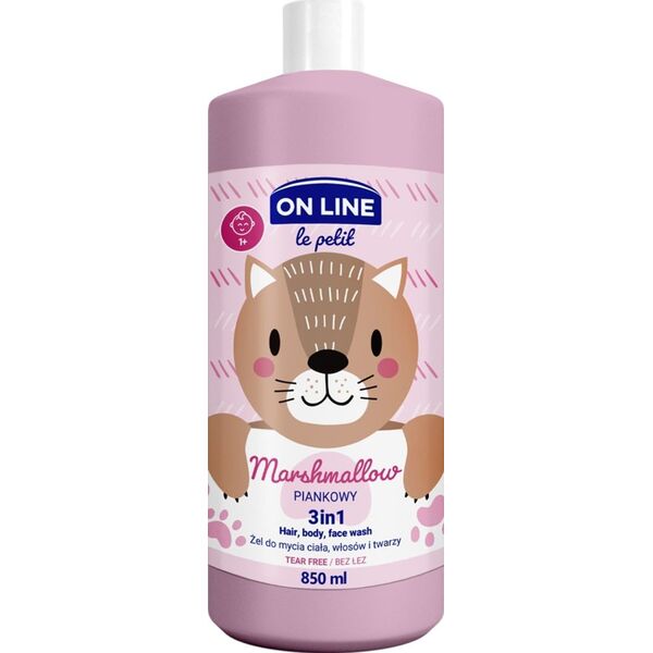 Forte Sweeden FS On LINE BABY Żel 3w1 850ml Piankowy