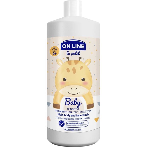 Forte Sweeden FS On LINE BABY Żel 3w1 850ml łagodny