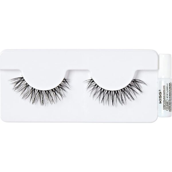 Kiss KISS Sztuczne rzęsy Bare Collection KAR04, 1 Pair & Lash Glue Net Wt. 1g