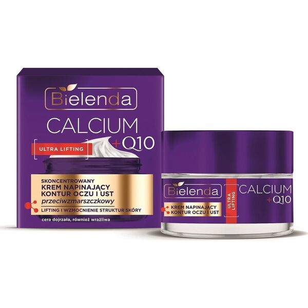 Bielenda BIELENDA CALCIUM+Q10 Krem napinający kontur ust i oczu 15ml