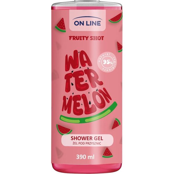 Forte Sweeden ON LINE Fruity Shot Żel pod prysznic Watermelon 390 ml