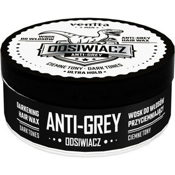 Venita Men Wosk przyciemniający do włosów siwych - ciemne tony 75g