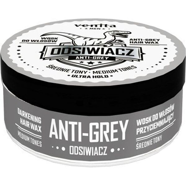Venita VENITA Men Wosk przyciemniający do włosów siwych - średnie tony 75g