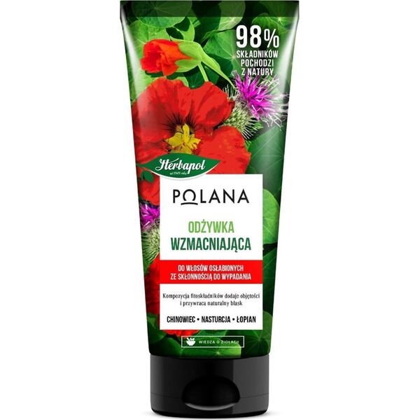Herbapol HERBAPOL Polana Odżywka wzmacniająca do włosów osłabionych,ze skłonnością do wypadania 200ml