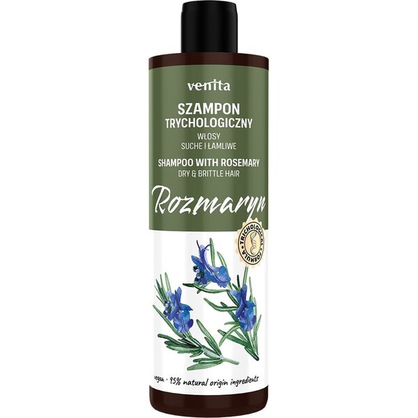 Venita VENITA Trichological Formula Szampon trychologiczny Rozmaryn - do włosów suchych i łamliwych 300ml
