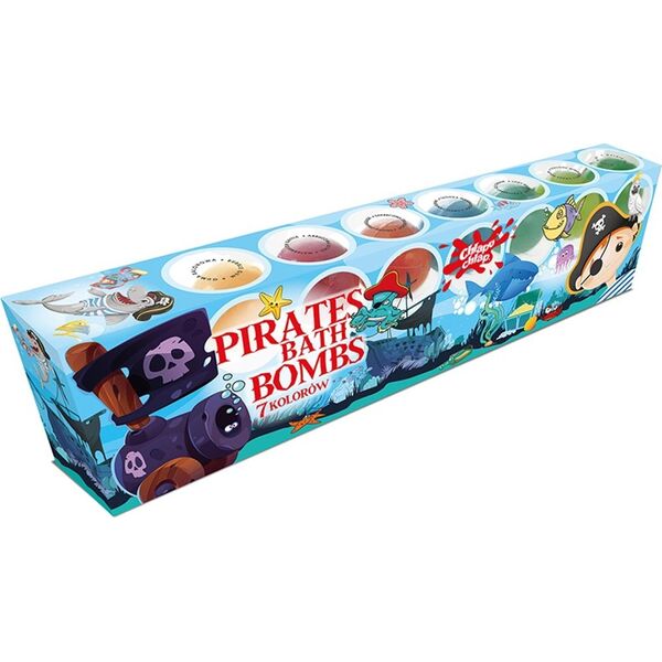 Chlapu Chlap CHLAPU CHLAP Zestaw Musujących Kul do kąpieli Truck - Pirates 1op.
