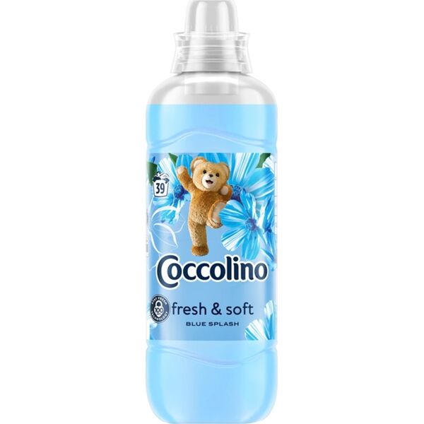 Płyn do płukania Unilever COCCOLINO Fresh & Soft Płyn do płukania tkanin Blue Splash  975ml (39 prań)