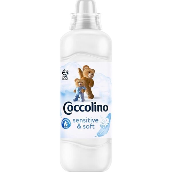 Płyn do płukania Unilever COCCOLINO Sensitive & Soft Płyn do płukania tkanin   975ml (39 prań)