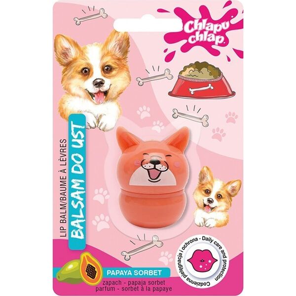 Chlapu Chlap CHLAPU CHLAP Błyszczyk do ust Piesek - papaja sorbet 7g