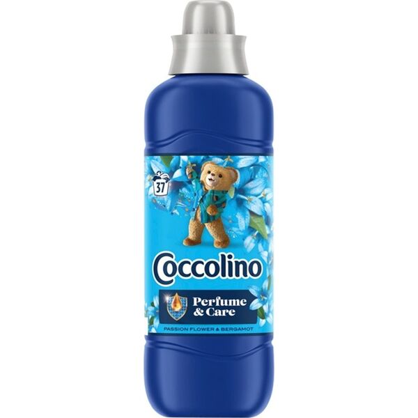 Płyn do płukania Unilever COCCOLINO Perfume & Care Płyn do płukania tkanin Passion Flower&Bergamot  925ml (37 prań)
