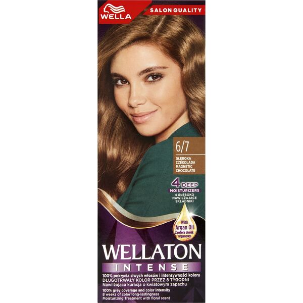 Wella WELLA Wellaton Intense Farba do włosów 6/7 - Głęboka Czekolada 1op.