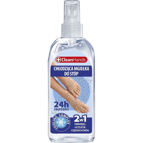 Yope CLEAN HANDS Mgiełka do stóp chłodząca 2w1 100 ml