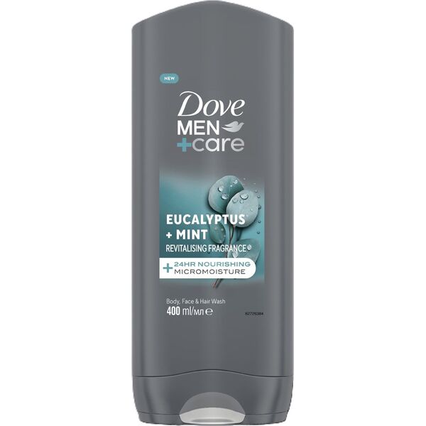 Unilever DOVE Men+Care Żel pod prysznic 3w1 Eucaliptus + Mint 400 ml