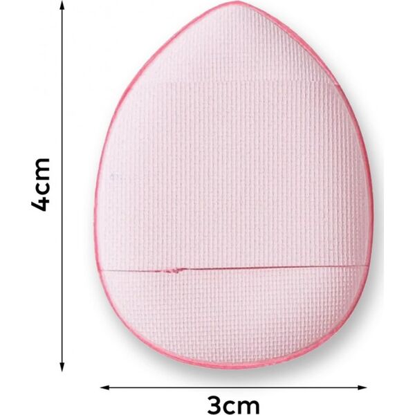 eCarla Mini puszek, gąbeczka na palec do makijażu 3x4 cm 2 szt GB08
