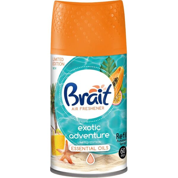 DRAMERS  BRAIT Air Freshener Odświeżacz powietrza - Exotic Adventure zapas 250 ml