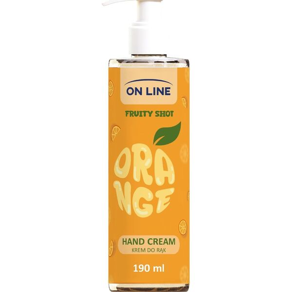 Forte Sweeden ON LINE Fruity Shot Krem do rąk Orange 190 ml