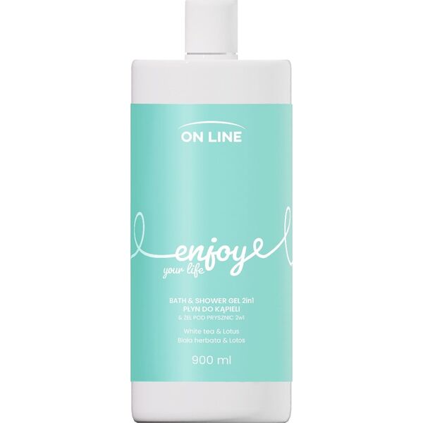 On Line ON LINE Emocje Żel i płyn do kąpieli 2w1 Enjoy 900 ml