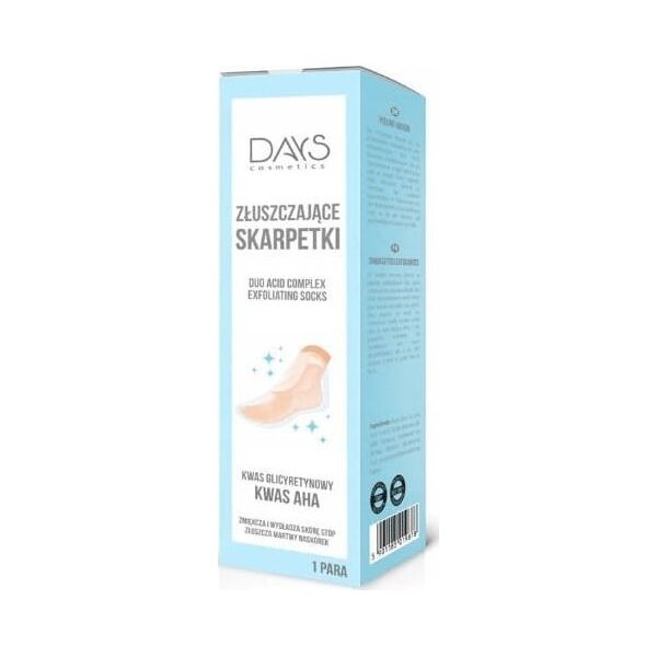 SWIT DAYS Cosmetics skarpetki złuszczające do stóp 1 para