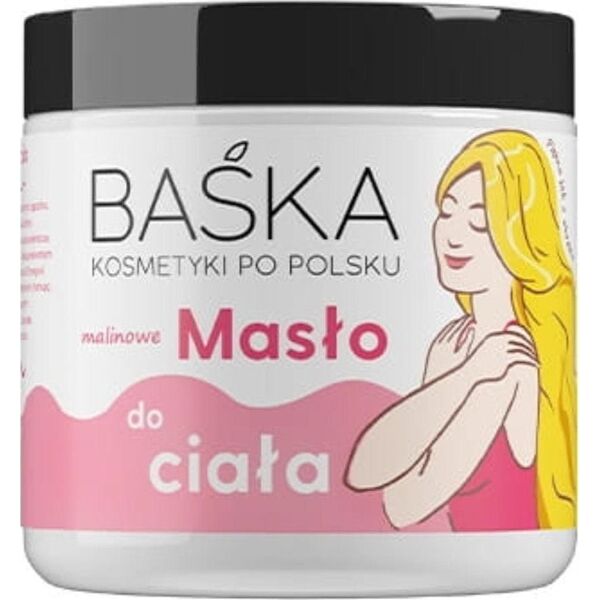 Solverx BAŚKA Masło do ciała - malinowe  250 ml