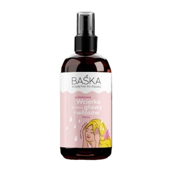 Solverx BAŚKA Proteinowa wcierka do włosów - liliowa 100 ml