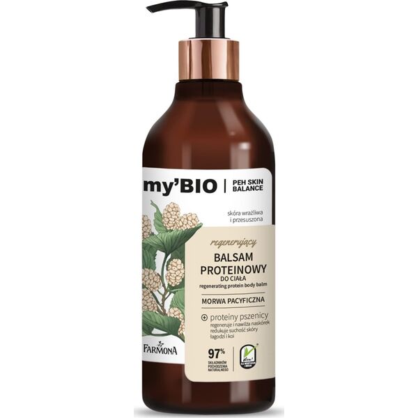 Farmona my`Bio Regenerujący Balsam proteinowy do ciała morwa pacyficzna 400ml