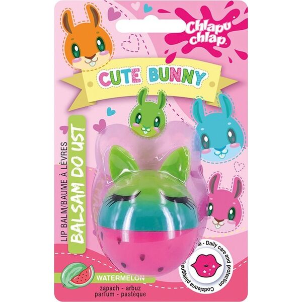 Chlapu Chlap Balsam do ust cute bunny-zapach arbuza 1szt