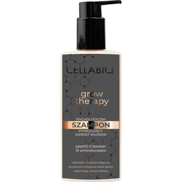 Claresa Cellabic Tricho Grow Therapy Men Szampon stymulujący wzrost włosów, 300 ml