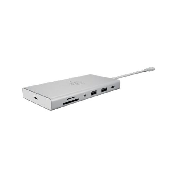 Razer USB-C Dock Przewodowa USB 3.2 Gen 1 (3.1 Gen 1) Type-C Aluminium