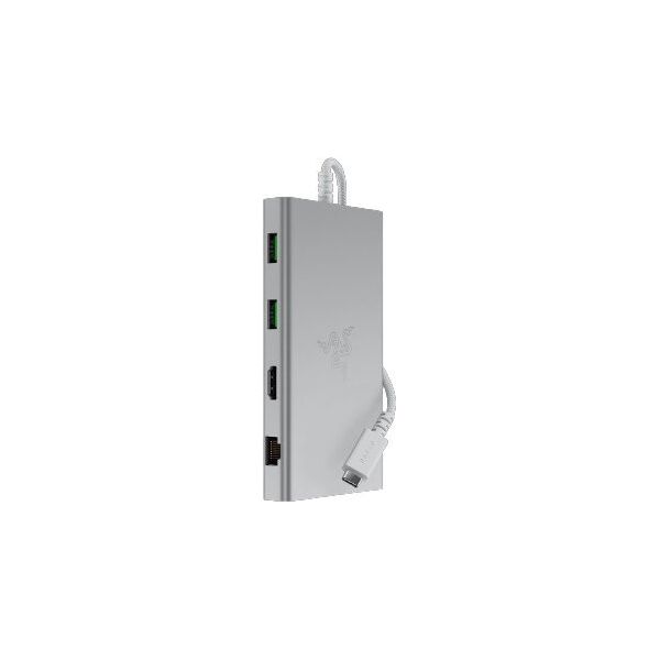 Razer USB-C Dock Przewodowa USB 3.2 Gen 1 (3.1 Gen 1) Type-C Aluminium