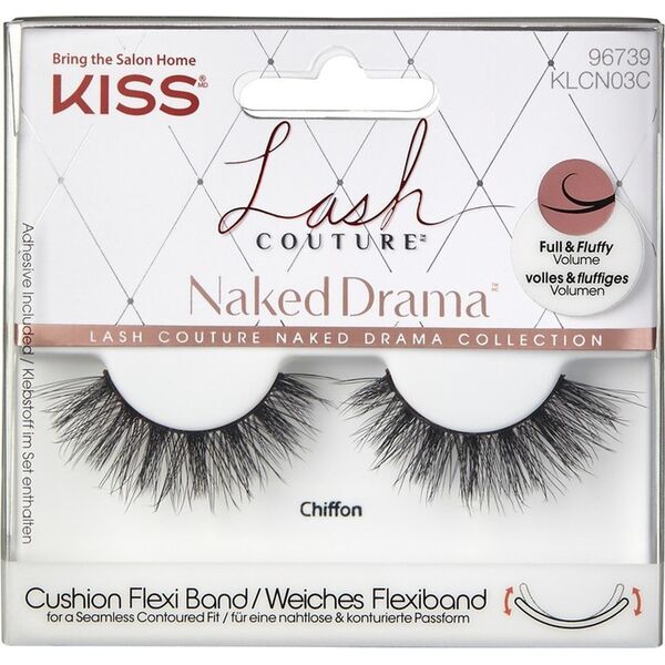 Kiss Lash Couture Sztuczne rzęsy Naked Drama - Chiffon