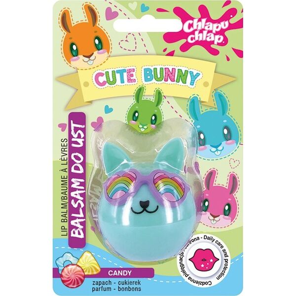 Chlapu Chlap Balsam do ust cute bunny-zapach cukierkowy 1szt