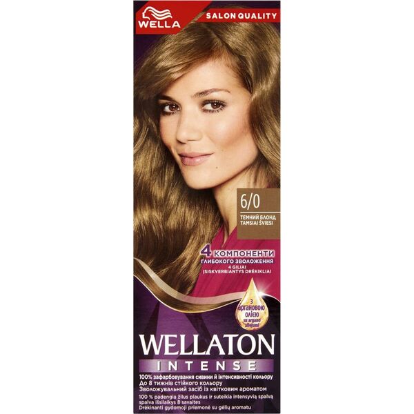 Wella Wellaton Krem Trwale Koloryzujący 110ml Ciemny Blond/dark Blonde (6/0)