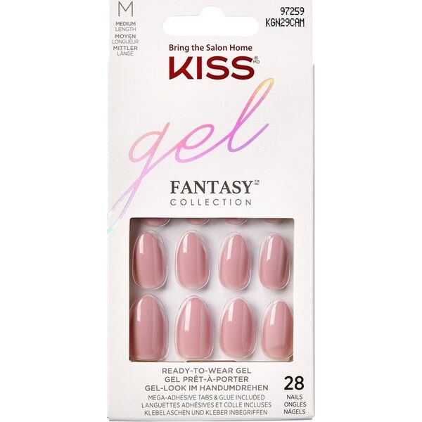 Kiss Gel Fantasy Sztuczne Paznokcie - Windy City (rozmiar M) 28szt.